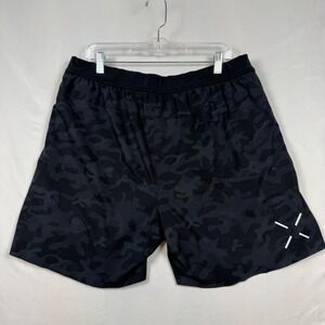 Ten Thousand The Interval Short Mens XXL 7 Inseam Black Camo Liner TTSH002V3